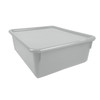Double Stowaway® Tray with Lid, White Double Stowaway® Tray with Lid, White