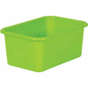 Lime Small Plastic Bin, Pack of 6