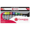 Georgian Oil Paint Selection Set, Assorted Colors, 38ml, 10 Pieces