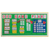 Dry Erase Pockets, 5 Assorted Neon Colors, 9" x 12", 10 Pockets