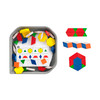 FunPlay Pattern Blocks - Set of 60 Wooden Math Manipulatives + 50 Activities + Messy Tray FunPlay Pattern Blocks - Set of 60 Wooden Math Manipulatives + 50 Activities + Messy Tray
