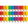 Jumbo Color Pencils EZ Border, 48 Feet Per Pack, 3 Packs