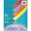 Vibrant Card Stock, 5 Assorted Colors, 8-1/2" x 11", 100 Sheets
