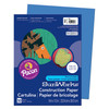 Construction Paper, Medium Weight, Blue, 9" x 12", 50 Sheets Per Pack, 10 Packs