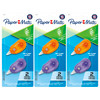 Liquid Paper DryLine Micro Correction Tape, Assorted Colors, 2 Per Pack, 3 Packs