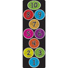 Smart Poly™, The Original Fun Mat™, Mat Runner, 15.5" x 47", Numbers 1-10, Colored Chalk Circles