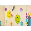 Brights 4Ever Smiley Faces Accents, 30 Per Pack, 3 Packs