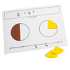 Write-On/Wipe-Off Fraction Mats, Set of 10 Write-On/Wipe-Off Fraction Mats, Set of 10