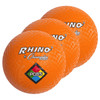Playground Ball, 8-1/2", Orange, Pack of 3