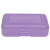 Pencil Box, Grape, Pack of 12 Pencil Box, Grape, Pack of 12