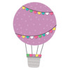 Up and Away Hot Air Balloons Cut-Outs, 36 Per Pack, 3 Packs