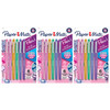 Flair Felt Tip Pens, Medium Point (0.7mm), Candy Pop Pack, 6 Per Pack, 3 Packs