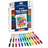Doodle & Draw Dual-Ended Doodle Marker, 12 Per Pack, 2 Packs