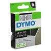 Standard D1 Labeling Tape for LabelManager Label Makers, Black Print on White Tape, 1/2'' W x 23' L, 1 Cartridge