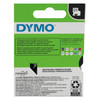 Standard D1 Labeling Tape for LabelManager Label Makers, Black Print on White Tape, 1/2'' W x 23' L, 1 Cartridge