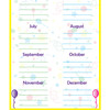 Low-Tac Birthday Calendar Vertical