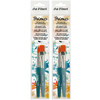 PRIMO Preschool Brushes, Synthetics, Tempera, Blue Handles, Assorted Sizes, 2 Per Set, 2 Sets