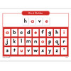 Magnetic Word Builder Boards with Magnetic Letters, 4 Boards Magnetic Word Builder Boards with Magnetic Letters, 4 Boards