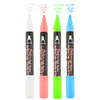 Broad Point Chalk Marker Broad Tip Set 4ED, Fluorescent Colors, 4 Per Pack, 2 Packs
