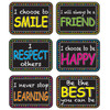 Non-Magnetic Mini Whiteboard Erasers, Character Building, 10 Per Pack, 3 Packs