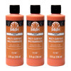 Acrylic Paint Multi-Surface Satin, 8oz., Pure Orange, Pack of 3