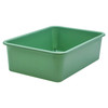 Eucalyptus Green Large Plastic Storage Bin, Pack of 3