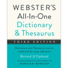 Webster's All-in-One Dictionary & Thesaurus, Third Edition