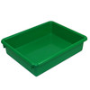 Stowaway® 3" Letter Tray no Lid, Green, Pack of 3 Stowaway® 3" Letter Tray no Lid, Green, Pack of 3