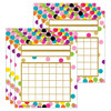 Confetti Incentive Charts, 36 Per Pack, 6 Packs