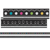 Chalkboard Brights Double-Sided Ribbon Runner, 1.5" W, 45 Feet Per Pack, 3 Packs