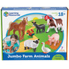 Jumbo Farm Animals, Set of 7