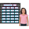 Chalkboard Brights 7 Pocket Chart (28" x 28") Chalkboard Brights 7 Pocket Chart (28" x 28")