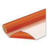 Bulletin Board Art Paper, Orange, 48" x 50', 1 Roll