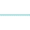 Pastel Blue Scalloped Border Trim, 35 Feet Per Pack, 6 Packs