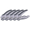 EZ Squeeze™ 1-Hole Punch, Gray, Pack of 5