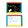 Magnetic Chalkboard and Dry-Erase Board Set