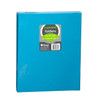 2-Pocket Laminated Paper Portfolios with 3-Hole Punch, Blue, Box of 25