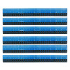 Easy Read™ Ruler, Plastic, Blue/Black, 12", Pack of 6