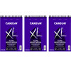 XL Series Mixed Media Pad, Top Wire Binding, 30 Sheet, 7x10 inch, Pack of 3