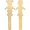 STEM Basics: People-Shaped Craft Sticks - 50 Per Pack, 3 Packs STEM Basics: People-Shaped Craft Sticks - 50 Per Pack, 3 Packs
