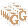 MDF Letter, G, 5 Inch, Pack of 12