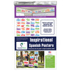 Card Stock Posters, Set of 30, Spanish