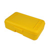 Pencil Box, Yellow, Pack of 12