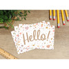 Terrazzo Tones Hello Postcards, 30 Per Pack, 6 Packs Terrazzo Tones Hello Postcards, 30 Per Pack, 6 Packs