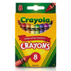 Crayons, Regular Size, 8 Colors Per Box, 24 Boxes Crayons, Regular Size, 8 Colors Per Box, 24 Boxes