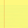 Legal Pad, Wide Ruled, Yellow, 50 Sheets, Pack of 12