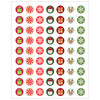 Winter Holiday Mini Stickers, 378 Per Pack, 12 Packs Winter Holiday Mini Stickers, 378 Per Pack, 12 Packs