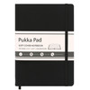 Pukka Soft Cover A5 College Ruled - Black, Pack of 3