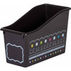 Chalkboard Brights Plastic Book Bin, Pack of 3 Chalkboard Brights Plastic Book Bin, Pack of 3