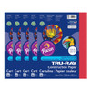 Construction Paper, Heavyweight, Holiday Red, 9" x 12", 50 Sheets Per Pack, 5 Packs